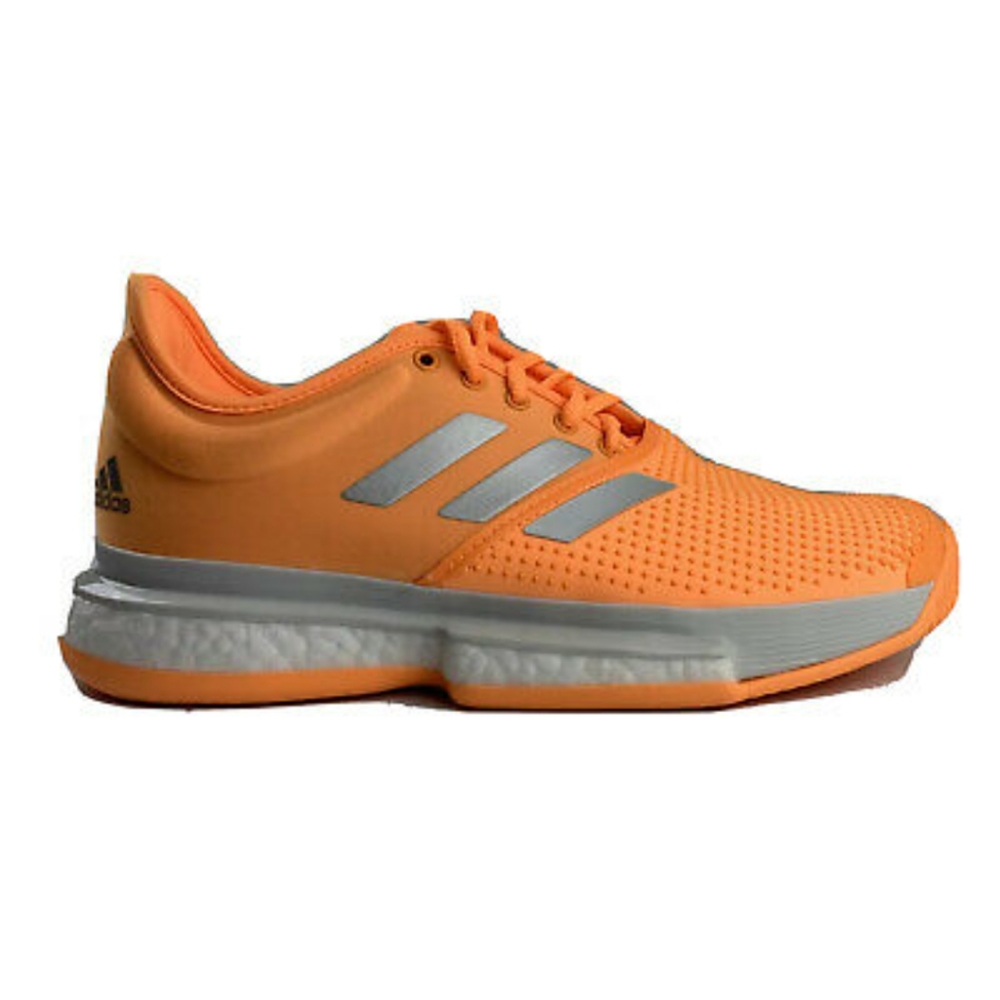 Orange Adidas Sole Court Boost
